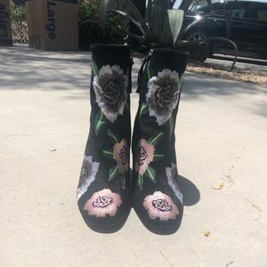 Floral Rebecca Minkoff shoes